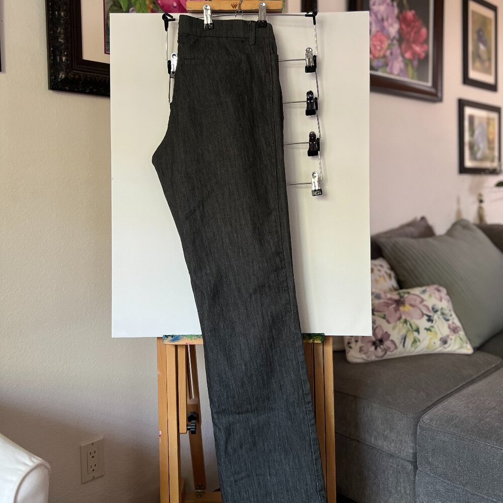 Lee Women's Ultra Lux Comfort with Flex Motion Trouser Pant in Carbon Rinse - Picture 3 of 10